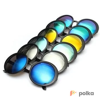 Возьмите Очки круглые женские зеленые напрокат (Фото 1) в Москве