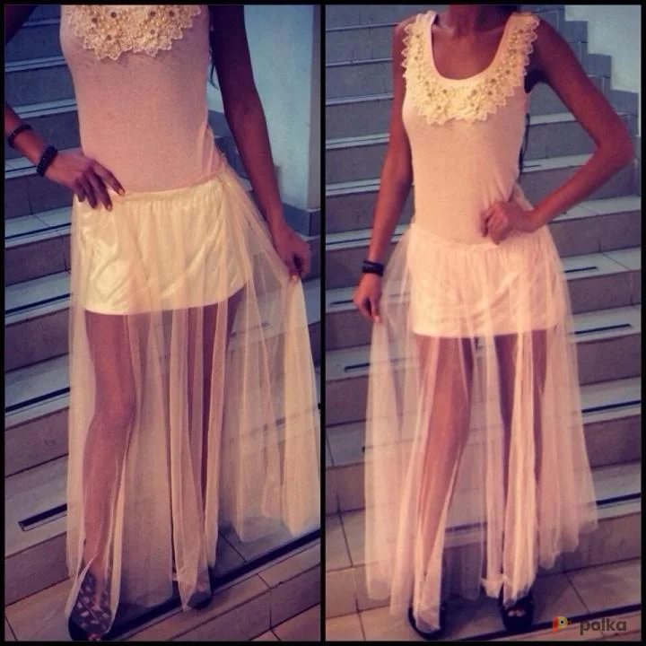 Возьмите Женская юбка макси длинная сеткой напрокат (Фото 1) в Москве