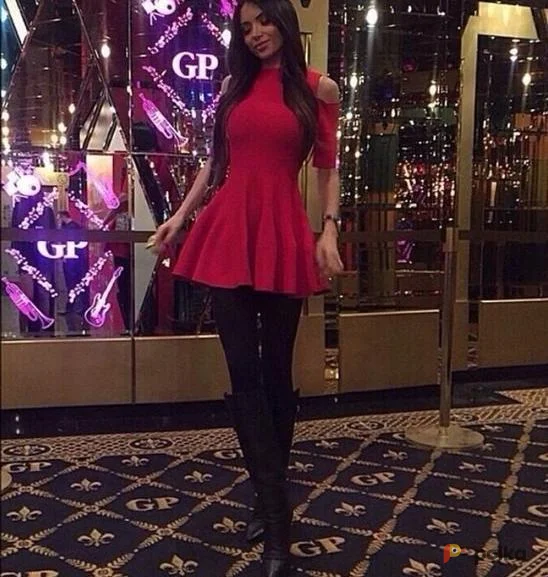 Возьмите Платье мини красное напрокат (Фото 1) в Москве