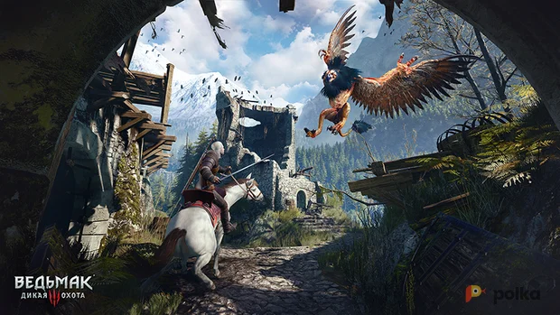 Возьмите Ведьмак 3: Дикая охота (Игра для Playstation 4) напрокат (Фото 1) в Москве
