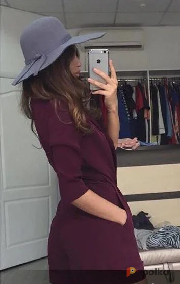 Возьмите Женский бордовый комбинезон летний напрокат (Фото 1) в Москве