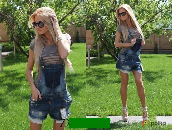 Возьмите Женский джинсовый комбинезон летний напрокат (Фото 1) в Москве