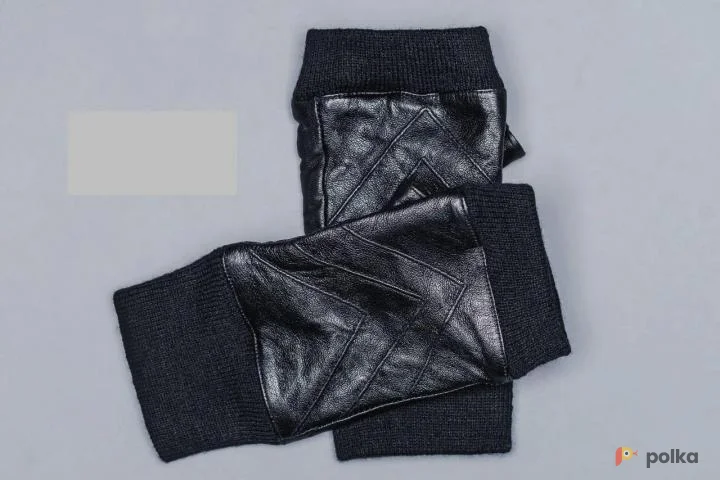 Возьмите Перчатки без пальцев черные напрокат (Фото 1) в Москве