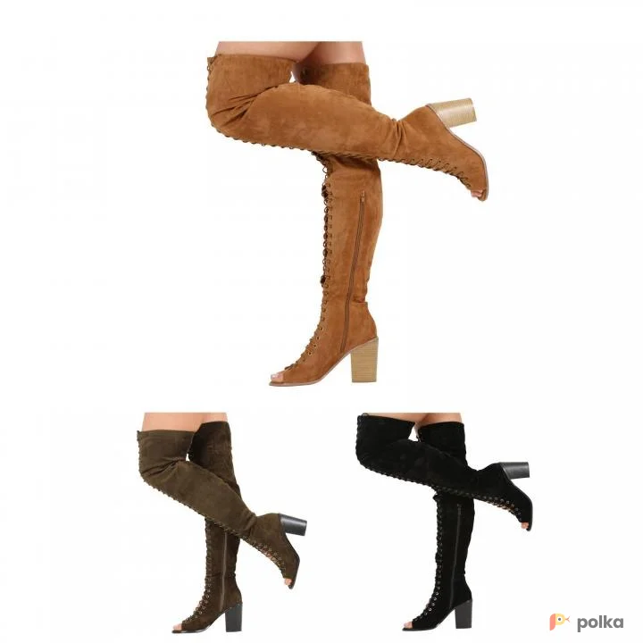 Возьмите Женские летние сапоги ботфорты напрокат (Фото 1) в Москве