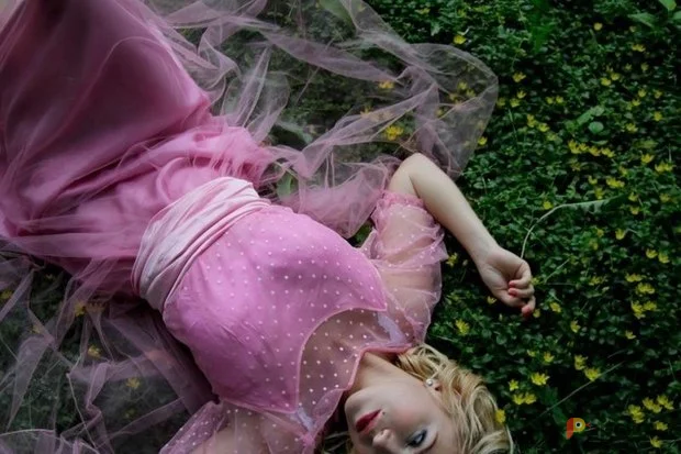 Возьмите Костюм для фотосессии: Платье РОЗОВЫЙ ВЕЧЕР. Размер 44 напрокат (Фото 1) в Москве