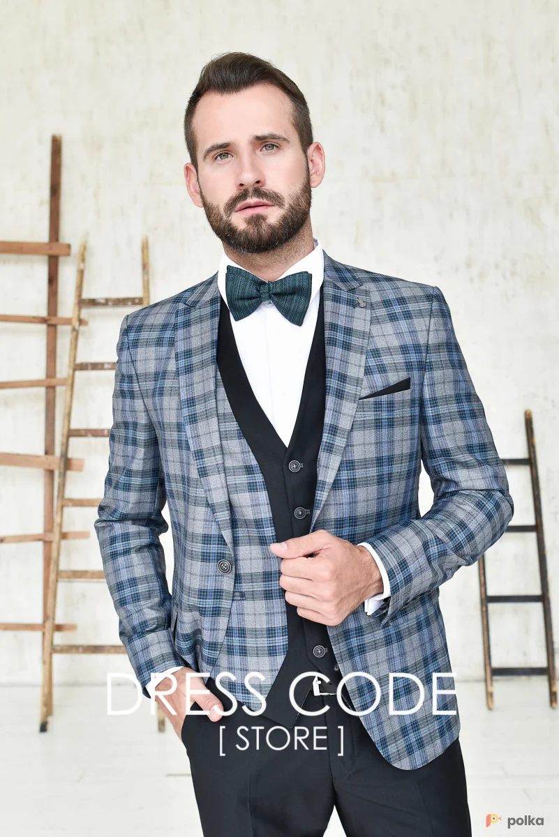 Возьмите Костюм № 105 ETFERRO BLUE напрокат (Фото 1) в Москве