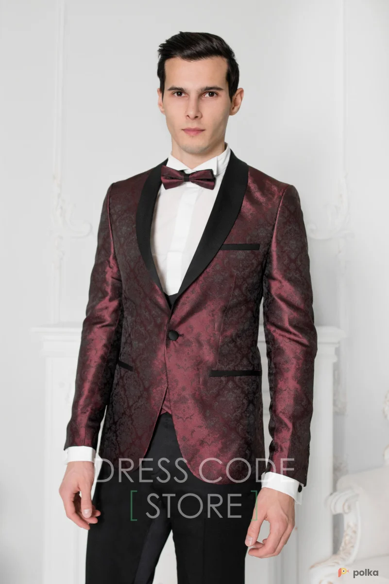 Возьмите Смокинг № 060 DORIAN CHERRY напрокат (Фото 1) в Москве