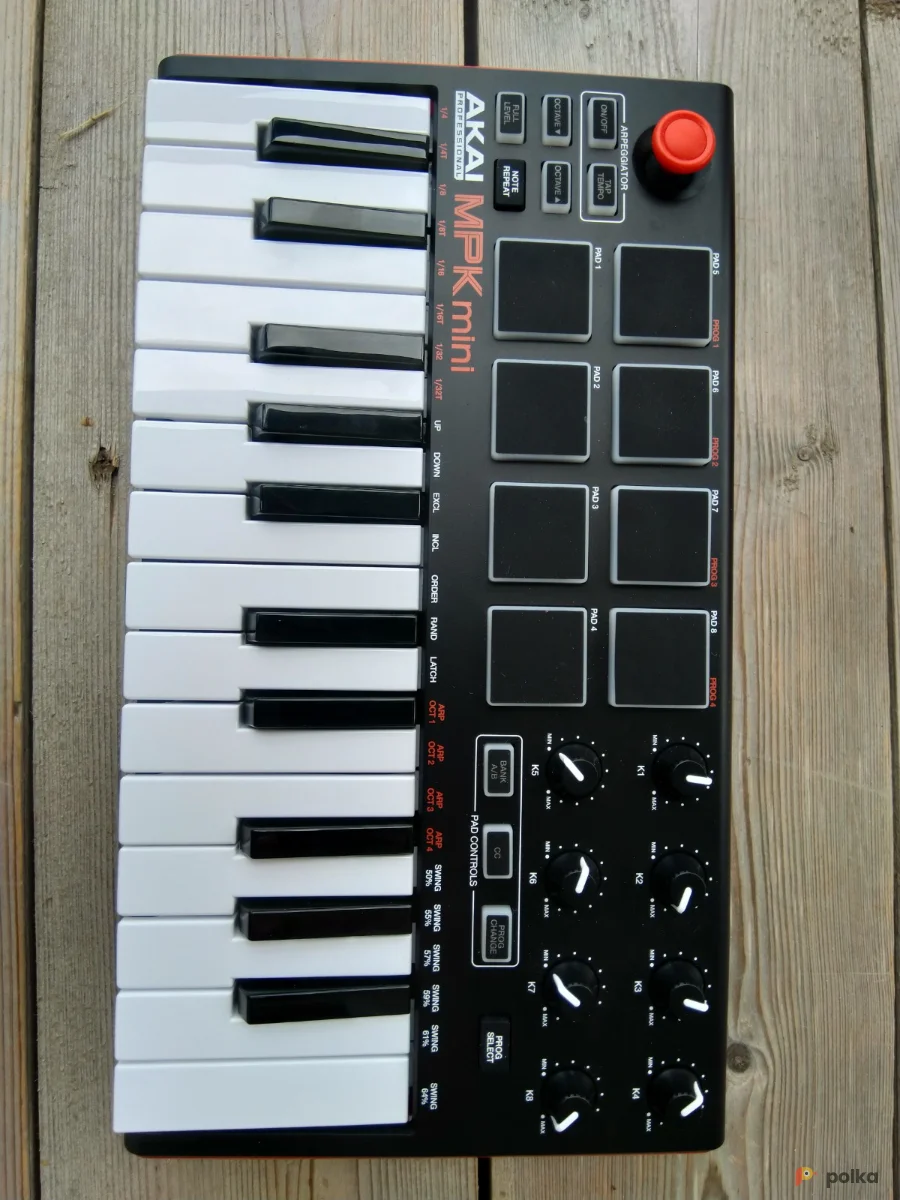 Возьмите MIDI контроллер AKAI MPK MINI II напрокат (Фото 1) в Москве
