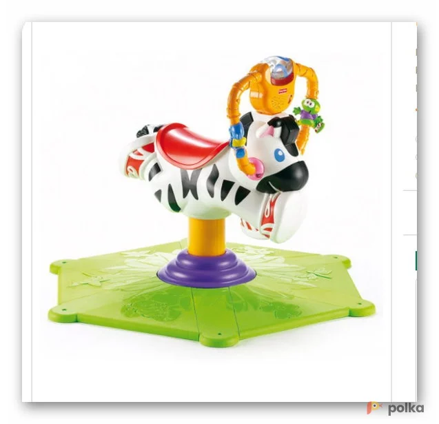 Возьмите Весёлая Зебра "Качайся и Крутись" напрокат (Фото 1) в Москве