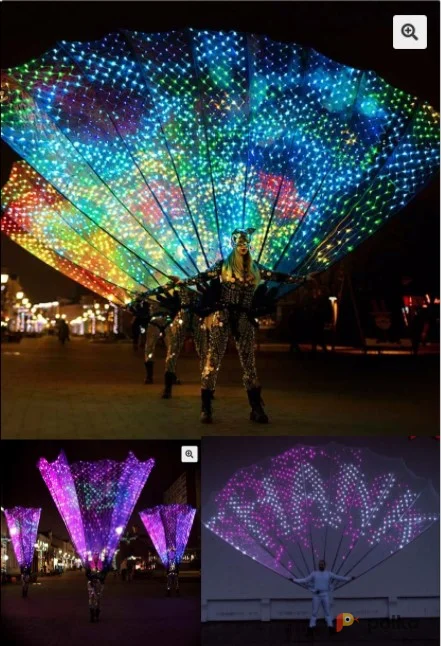 Возьмите LED-веер напрокат (Фото 1) в Москве