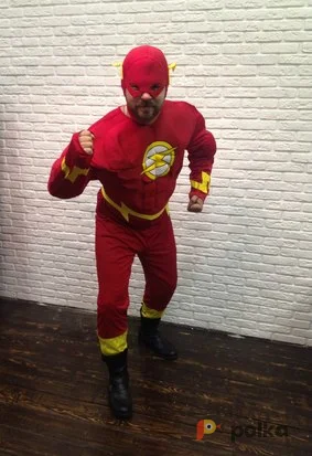 Возьмите Костюм для фотосессии: Кид Флэш напрокат (Фото 1) в Москве