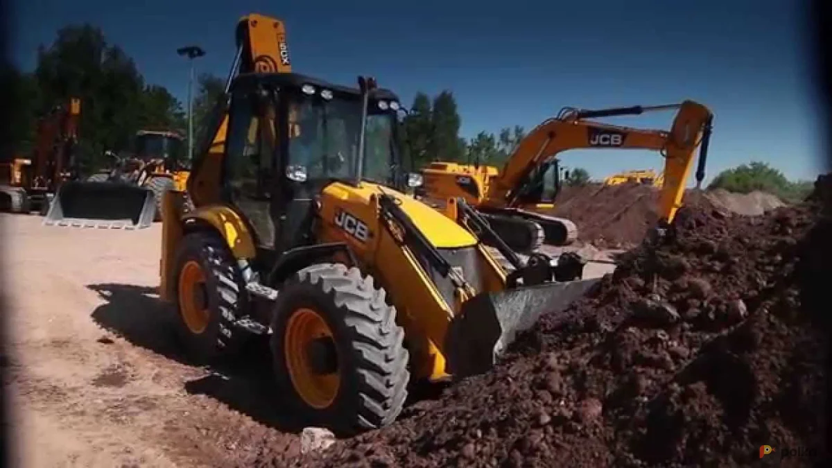 Возьмите Экскаватор-погрузчик JCB 5CX напрокат (Фото 1) в Москве
