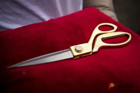 Возьмите Ножницы презентационные на подушке (Красная) напрокат (Фото 1) в Москве