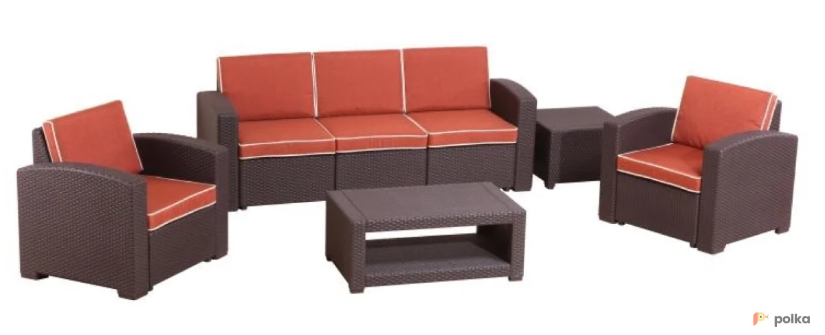 Возьмите Комплект садовой мебели Rattan Premium напрокат (Фото 1) в Москве