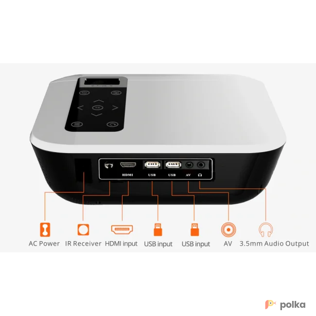 Возьмите Full HD проектор TouYinger L7W LED напрокат (Фото 1) в Москве