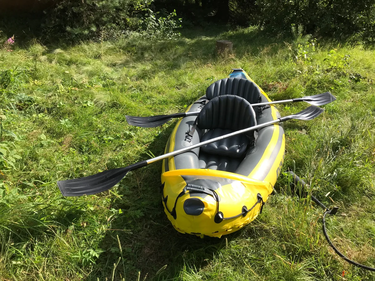 Возьмите Надувная байдарка Intex Explorer K2 напрокат (Фото 1) в Москве