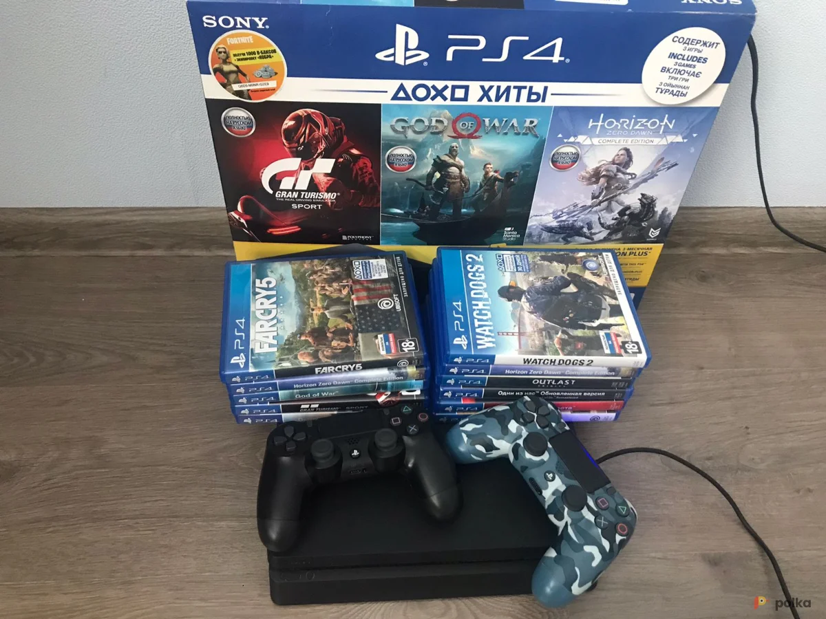 Возьмите Игровую консоль PS4 с дисками напрокат (Фото 1) в Москве