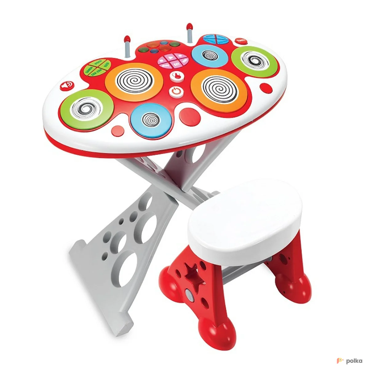 Возьмите Барабанная установка «Суперзвезда» Winfun напрокат (Фото 1) в Москве