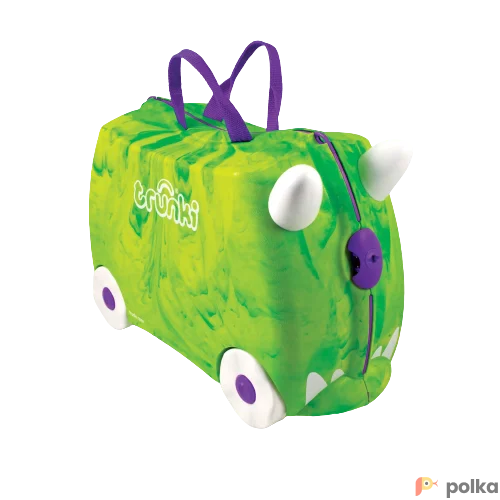 Возьмите Чемодан-каталка Trunki Транкозавр напрокат (Фото 1) в Москве