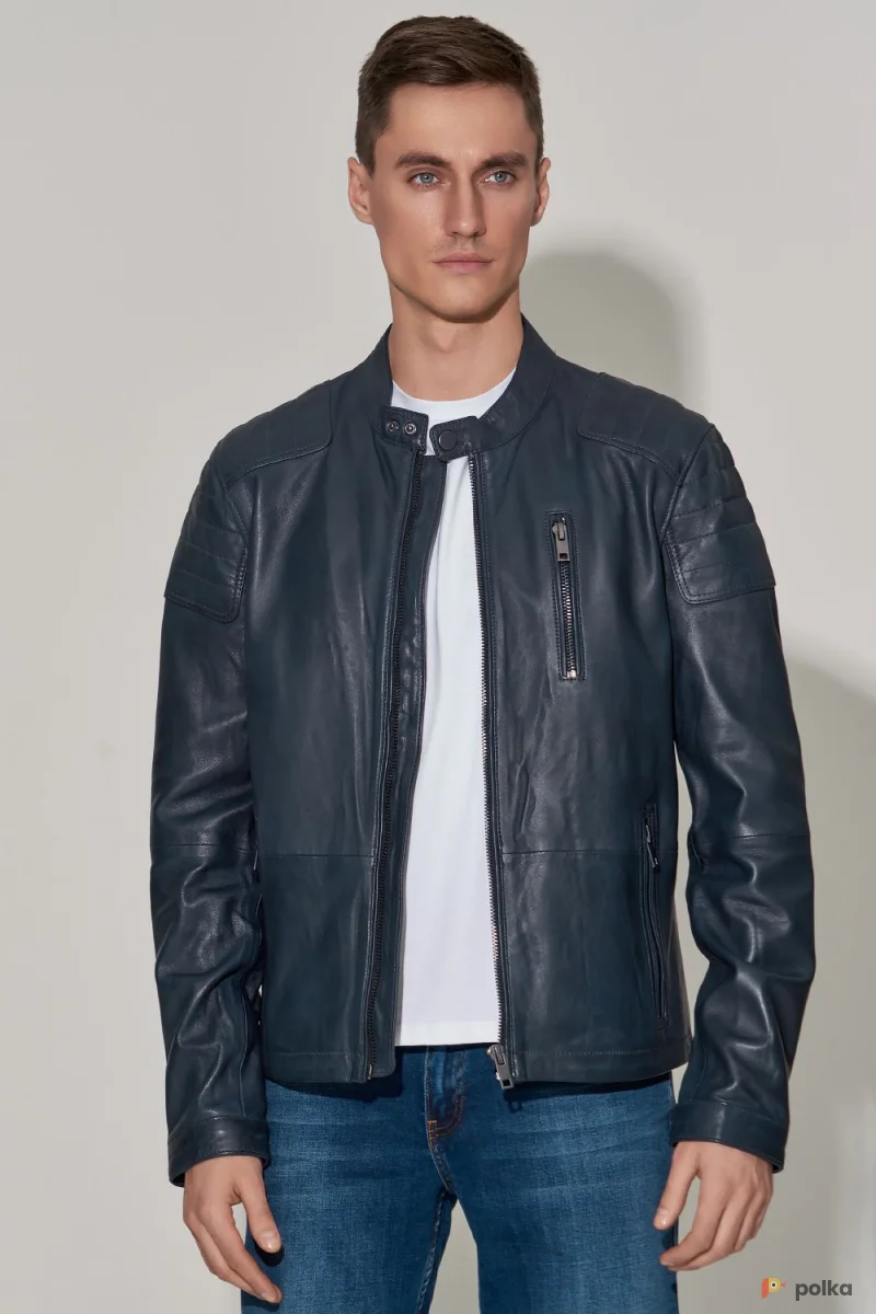 Возьмите Кожаная куртка Urban Fashion For Men напрокат (Фото 1) в Москве