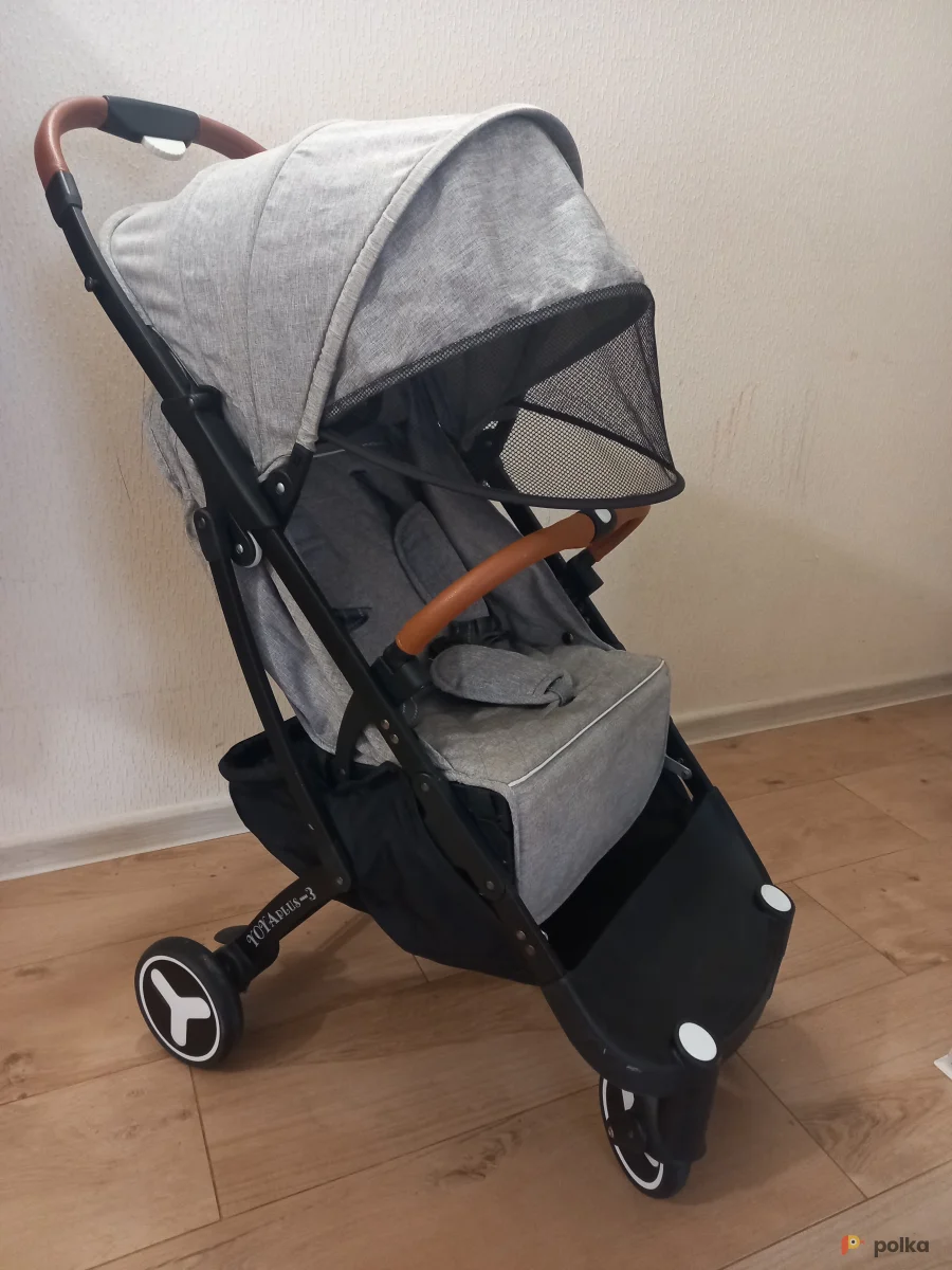 Возьмите Коляска YOYA PLUS 3 Серая Меланж напрокат (Фото 1) в Санкт-Петербурге