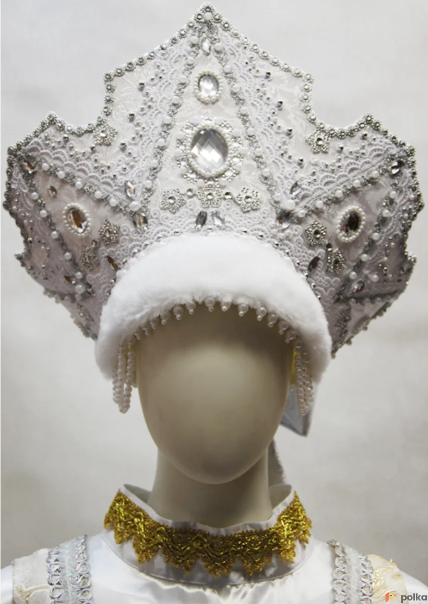 Возьмите Головной убор Снегурочки № 2  напрокат (Фото 1) в Москве