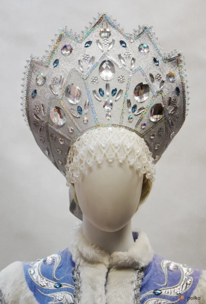 Возьмите Головной убор Снегурочки № 3  напрокат (Фото 1) в Москве