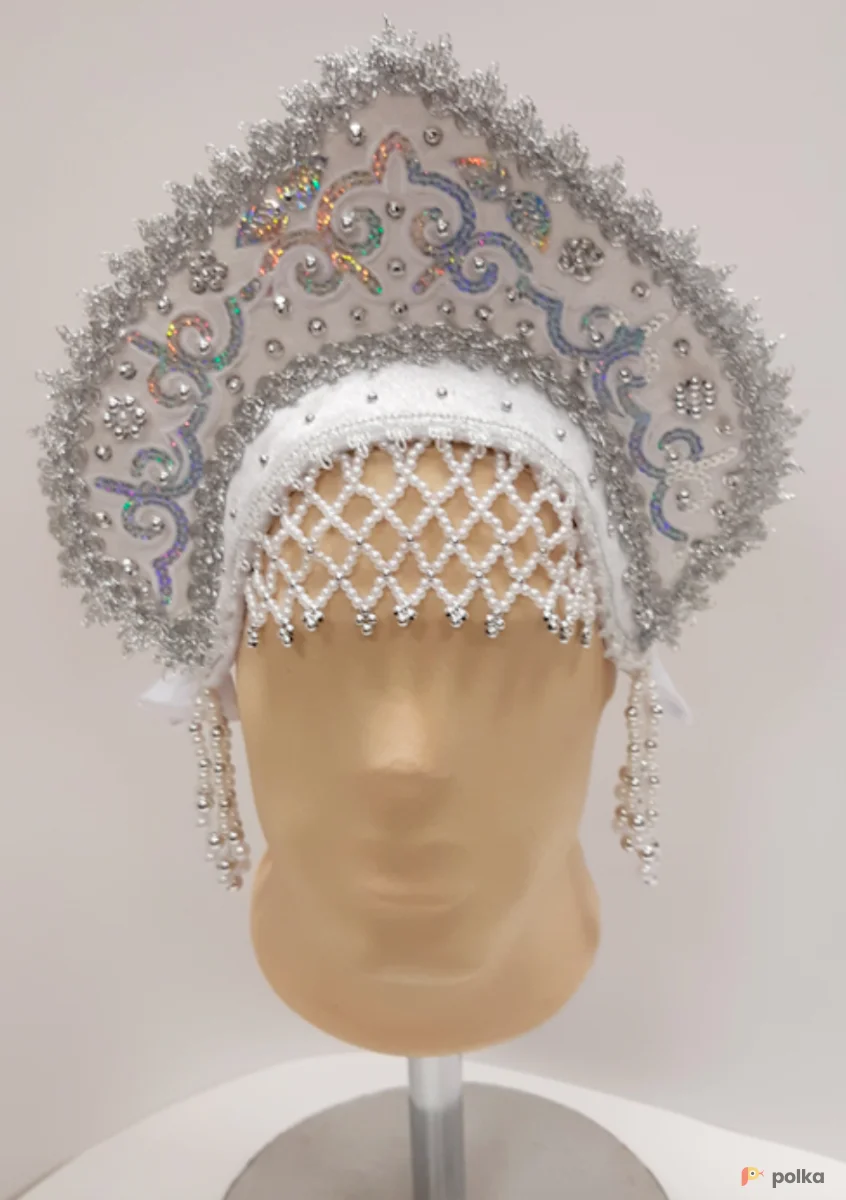 Возьмите Головной убор Снегурочки № 4  напрокат (Фото 1) в Москве