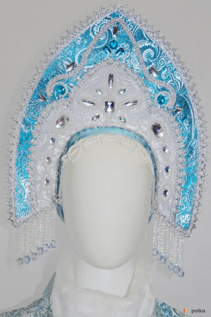 Возьмите Головной убор Снегурочки № 7  напрокат (Фото 1) в Москве