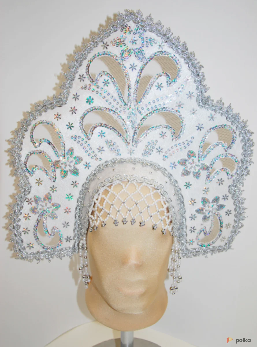 Возьмите Головной убор Снегурочки № 8  напрокат (Фото 1) в Москве