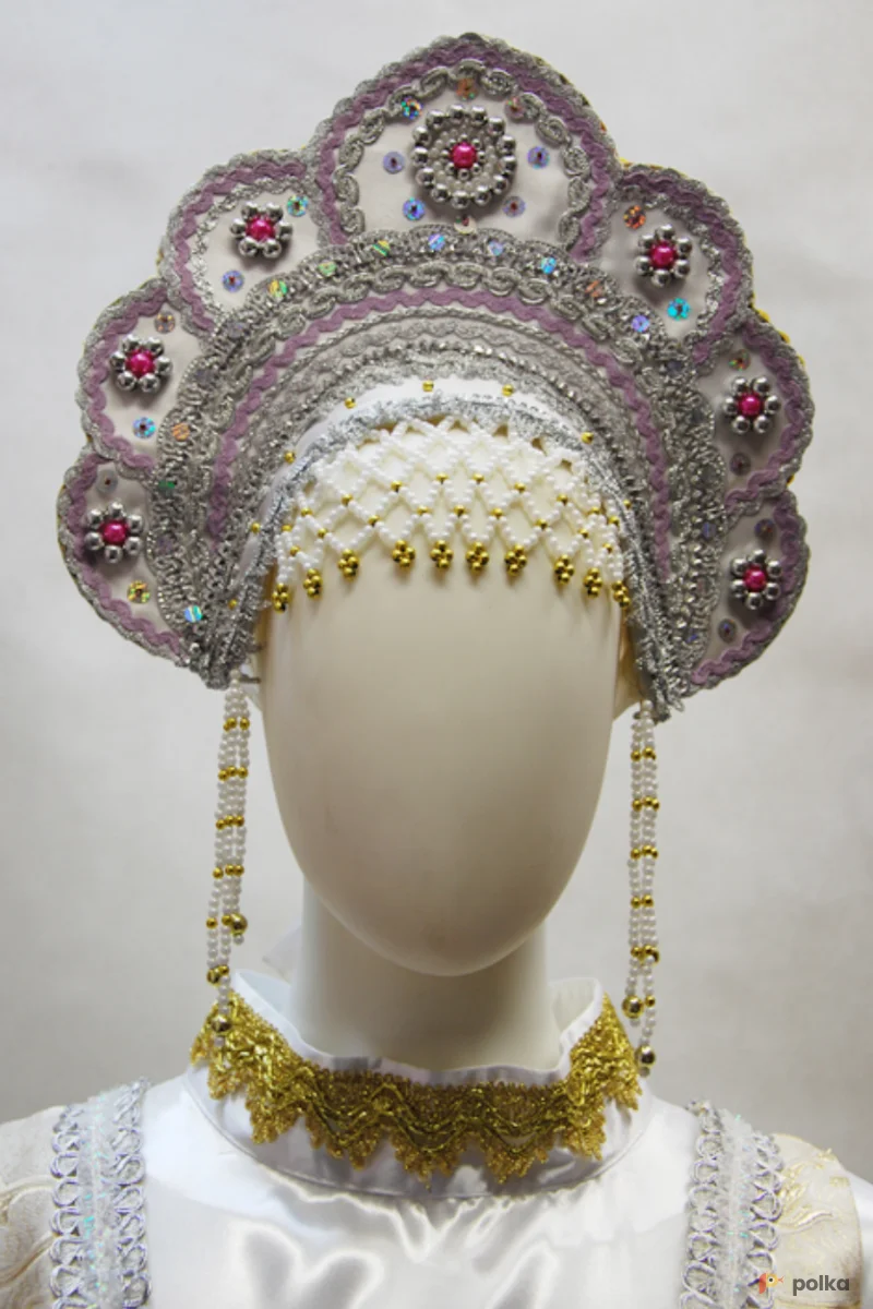 Возьмите Головной убор Снегурочки № 16 напрокат (Фото 1) в Москве