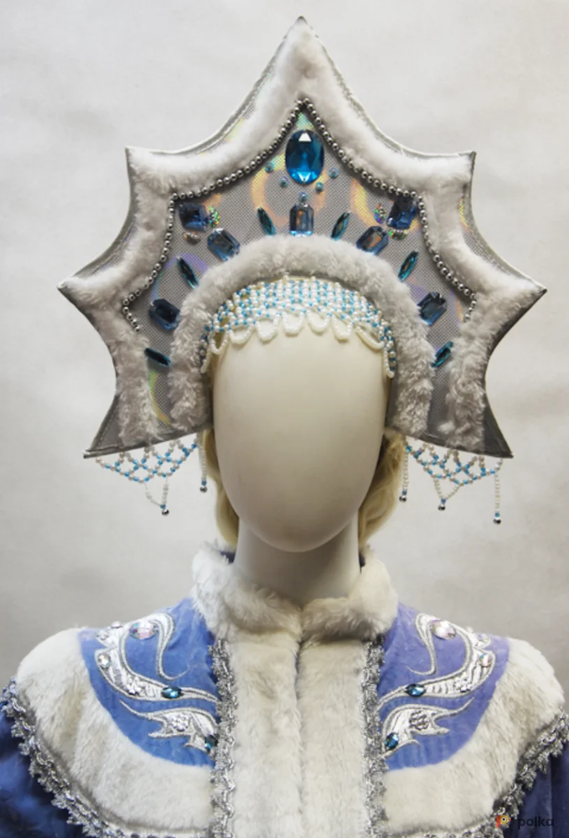 Возьмите Головной убор Снегурочки № 17 напрокат (Фото 1) в Москве