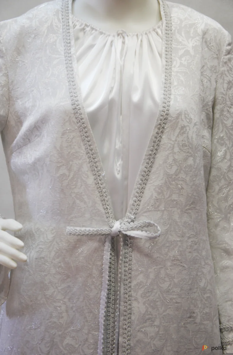 Возьмите СНЕГУРОЧКА ЗИМА (парча белая) напрокат (Фото 1) в Москве