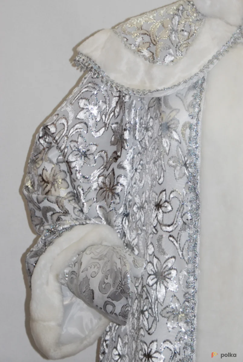 Возьмите СНЕГУРОЧКА длинная с пелериной (пан-бархат) напрокат (Фото 1) в Москве