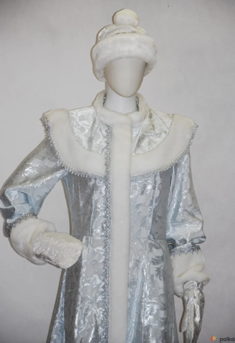 Возьмите СНЕГУРОЧКА классика с пелериной (пан-бархат) напрокат (Фото 1) в Москве