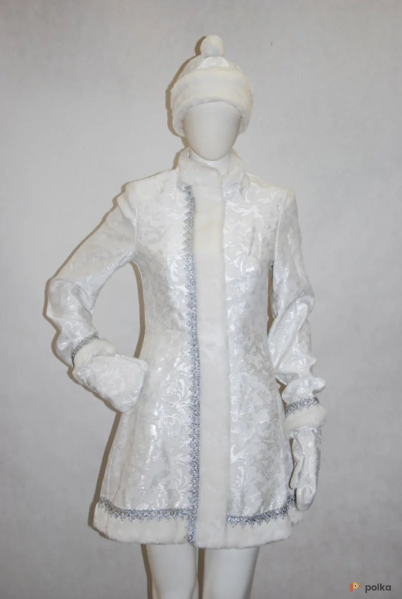 Возьмите СНЕГУРОЧКА мини (парча белая) напрокат (Фото 1) в Москве