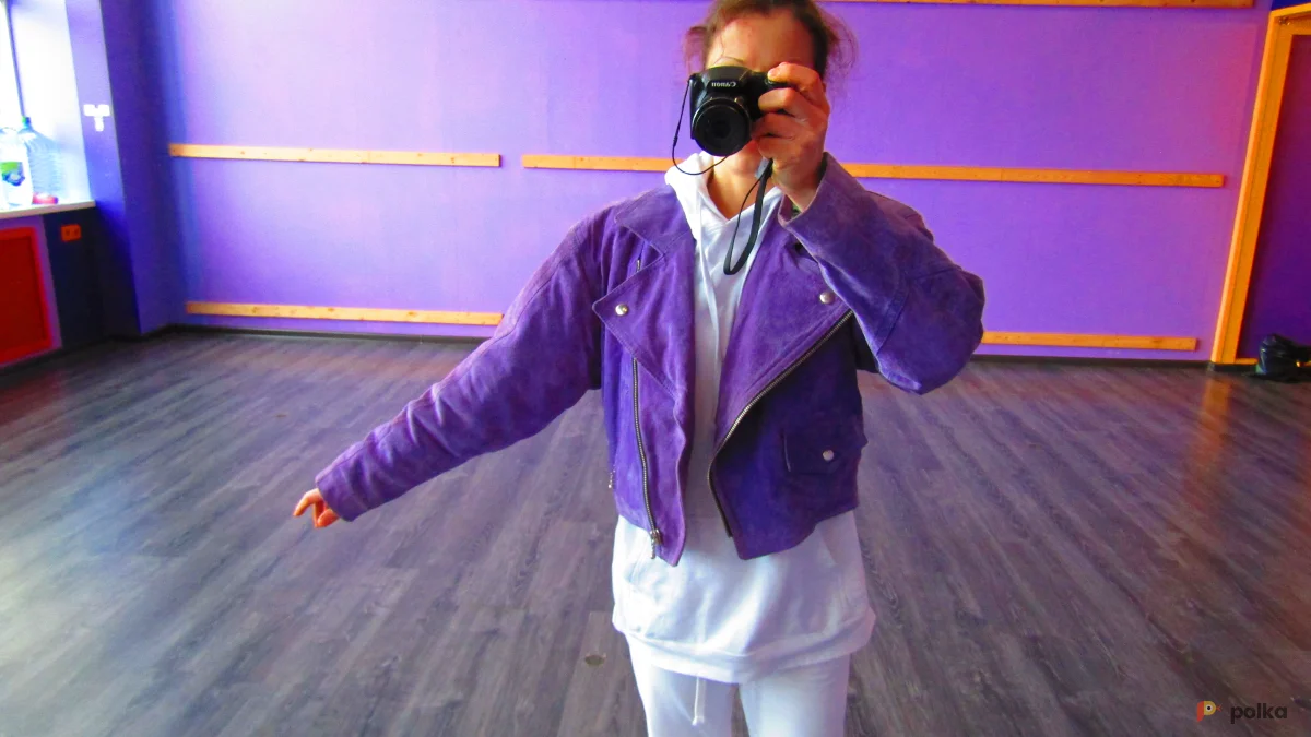 Возьмите косуха Винтаж для фотосессий XS, S, M, замша, 80е напрокат (Фото 1) в Москве