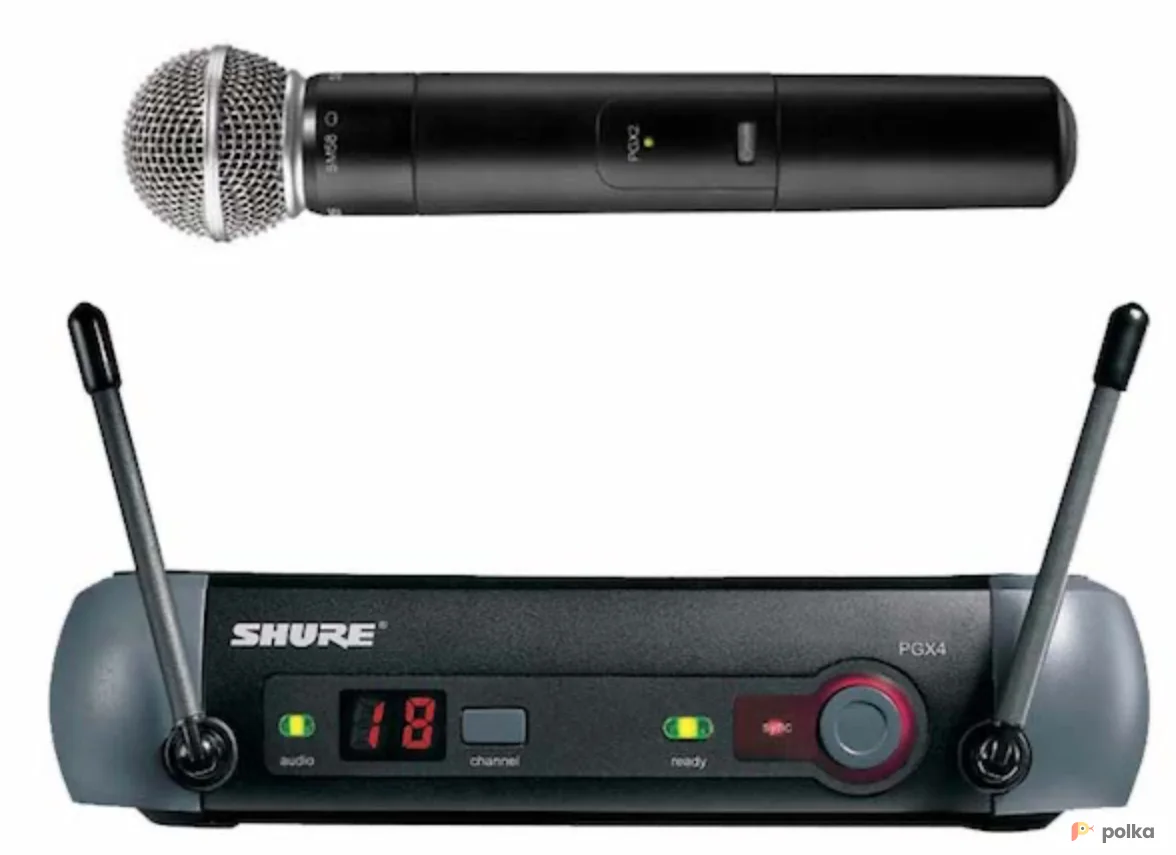 Возьмите Прокат радиомикрофона SHURE PGX 24/ BETA 58 напрокат (Фото 1) в Москве