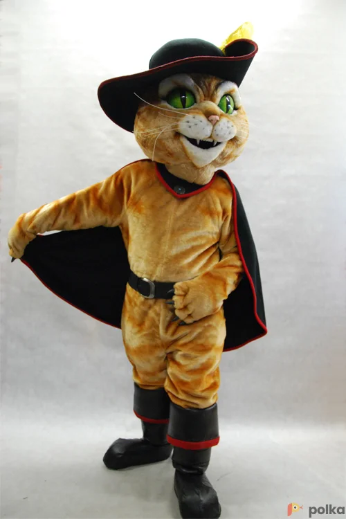 Возьмите РОСТОВАЯ КУКЛА КОТ В САПОГАХ напрокат (Фото 1) в Москве
