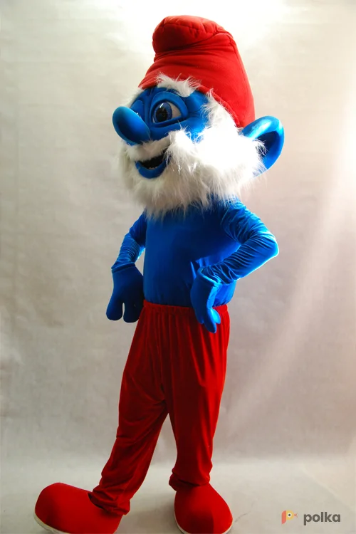 Возьмите РОСТОВАЯ КУКЛА СМУРФИК-ПАПА напрокат (Фото 1) в Москве