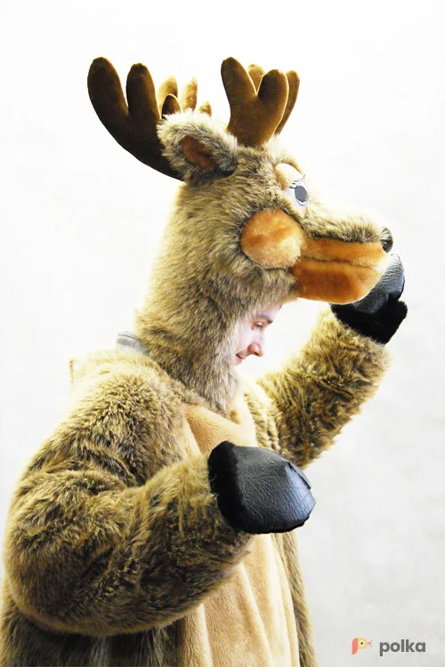 Возьмите РОСТОВАЯ КУКЛА ОЛЕНЬ (с открытым лицом) напрокат (Фото 1) в Москве