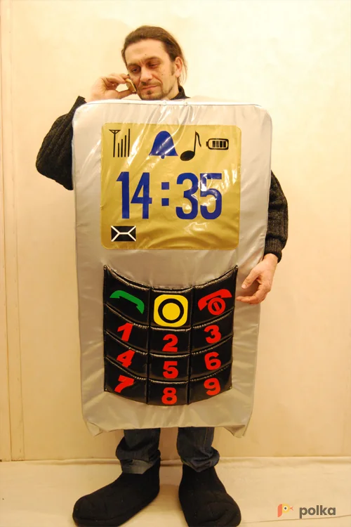 Возьмите РОСТОВАЯ КУКЛА ТЕЛЕФОН (с открытым лицом) напрокат (Фото 1) в Москве