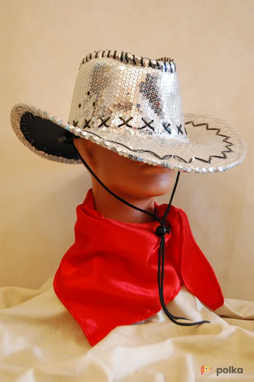 Возьмите КОВБОЙСКАЯ ШЛЯПА С ПАЙЕТКАМИ напрокат (Фото 1) в Москве