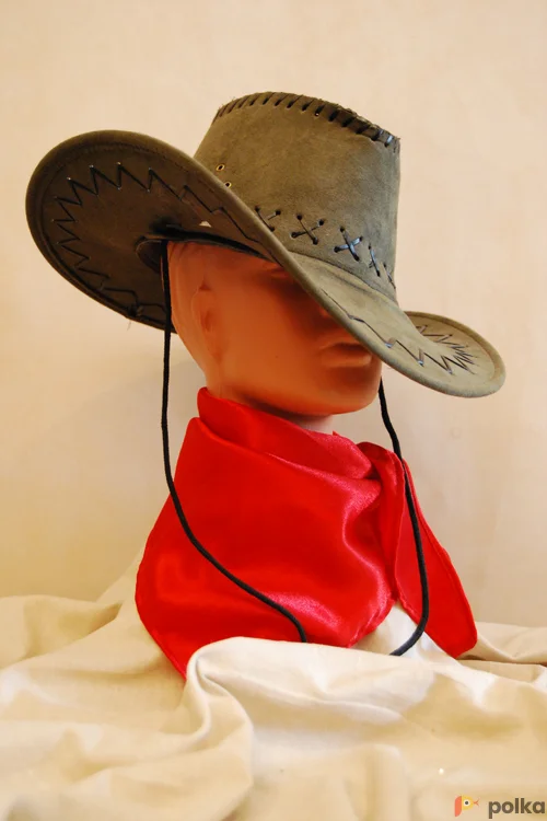 Возьмите КОВБОЙСКАЯ ШЛЯПА ИСК. ЗАМША напрокат (Фото 1) в Москве