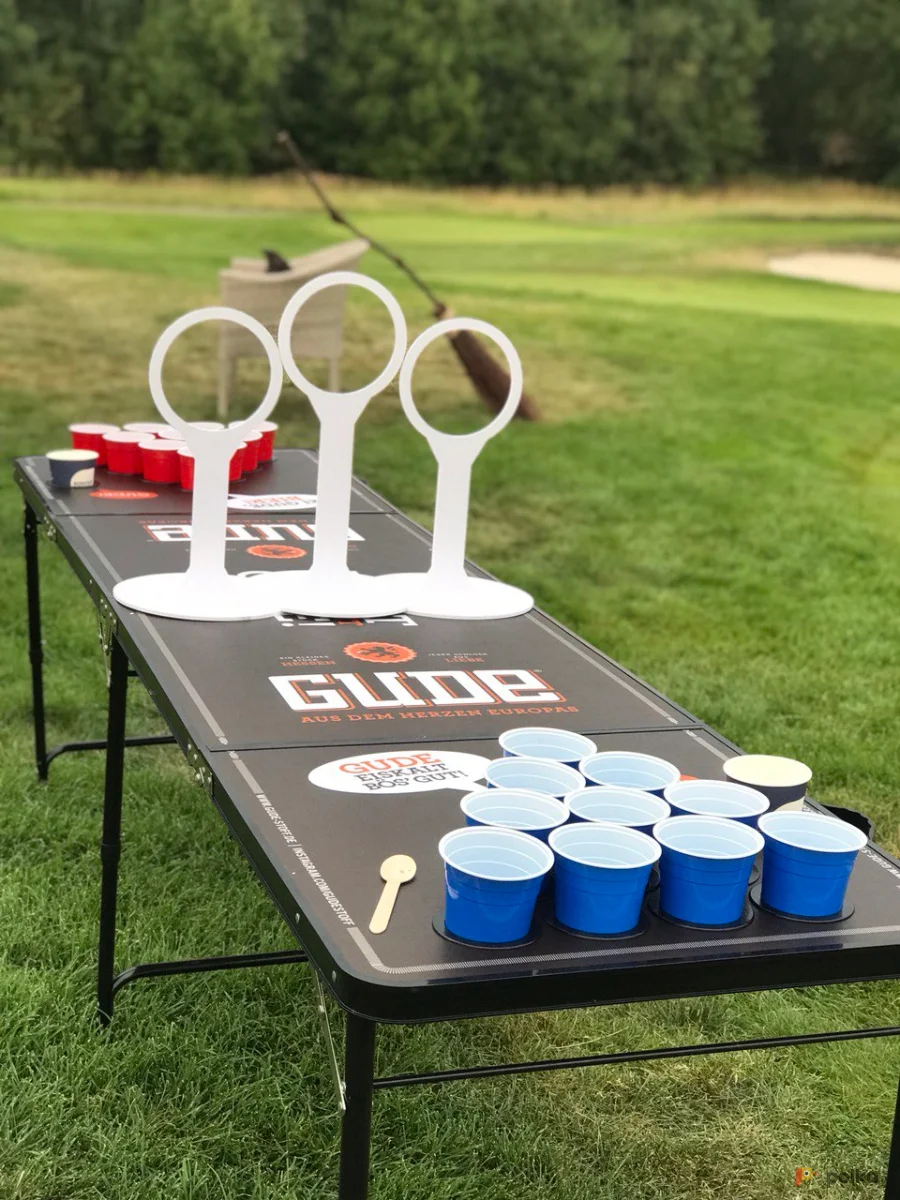 Возьмите Пивная игра БИР ПОНГ (Beer pong, ИГРЫ МИРА) напрокат (Фото 1) в Москве