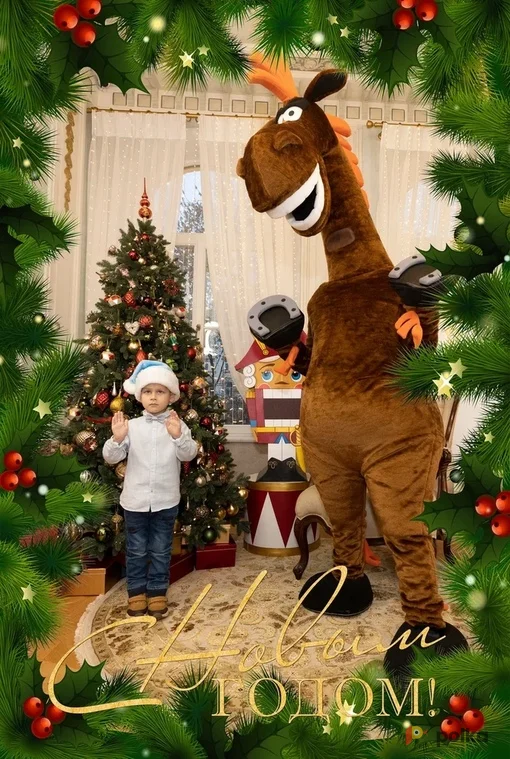 Возьмите ростовая кукла Конь русский напрокат (Фото 1) в Москве