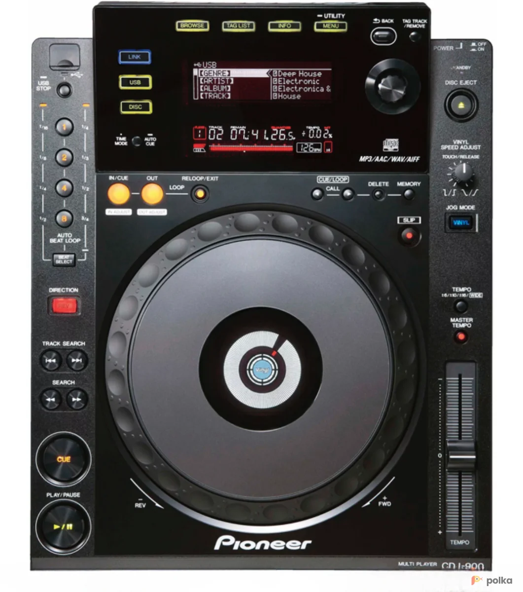 Возьмите Проигрыватель PIONEER CDJ-900 напрокат (Фото 1) в Санкт-Петербурге