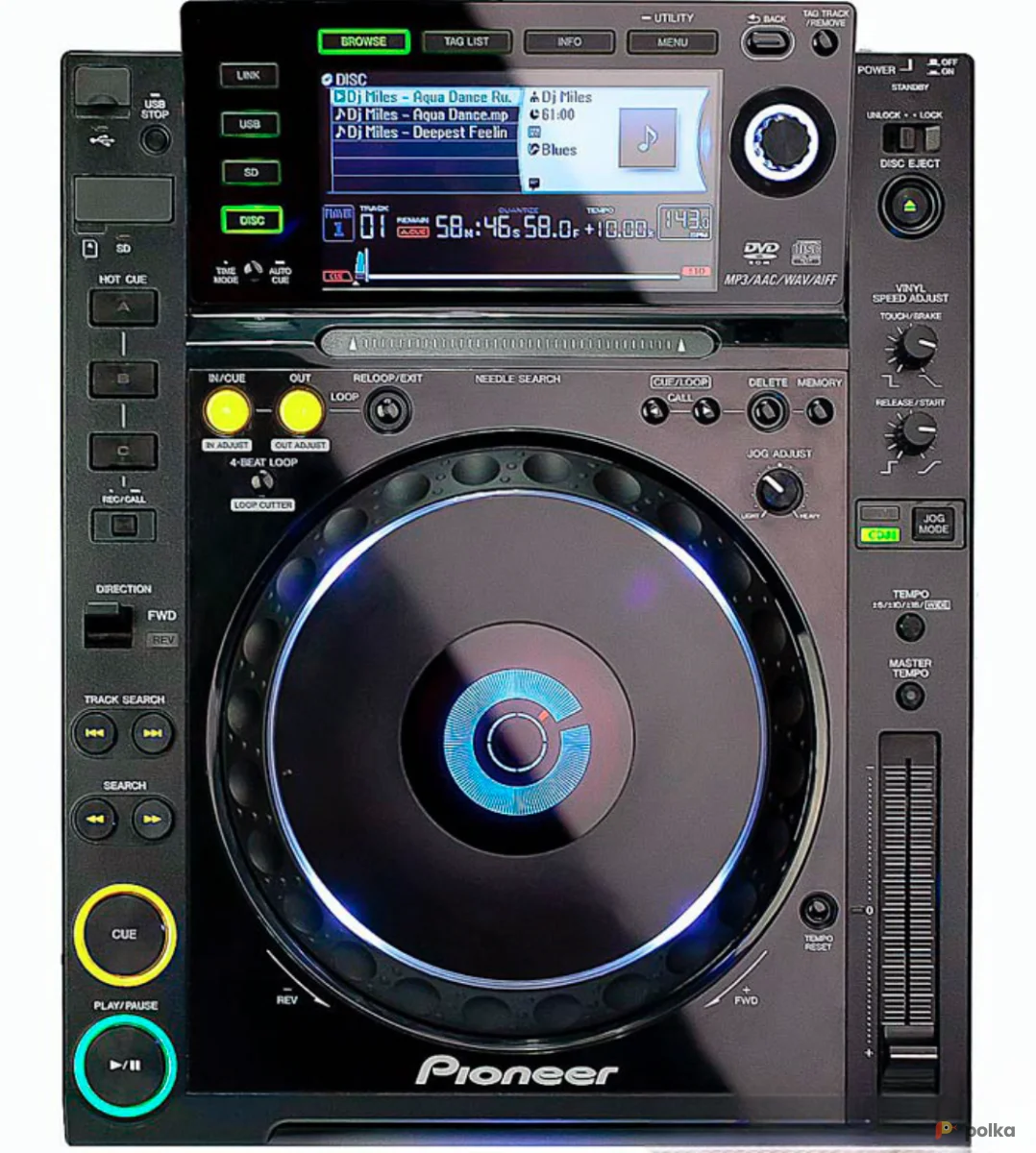 Возьмите Проигрыватель PIONEER CDJ-2000 напрокат (Фото 1) в Санкт-Петербурге