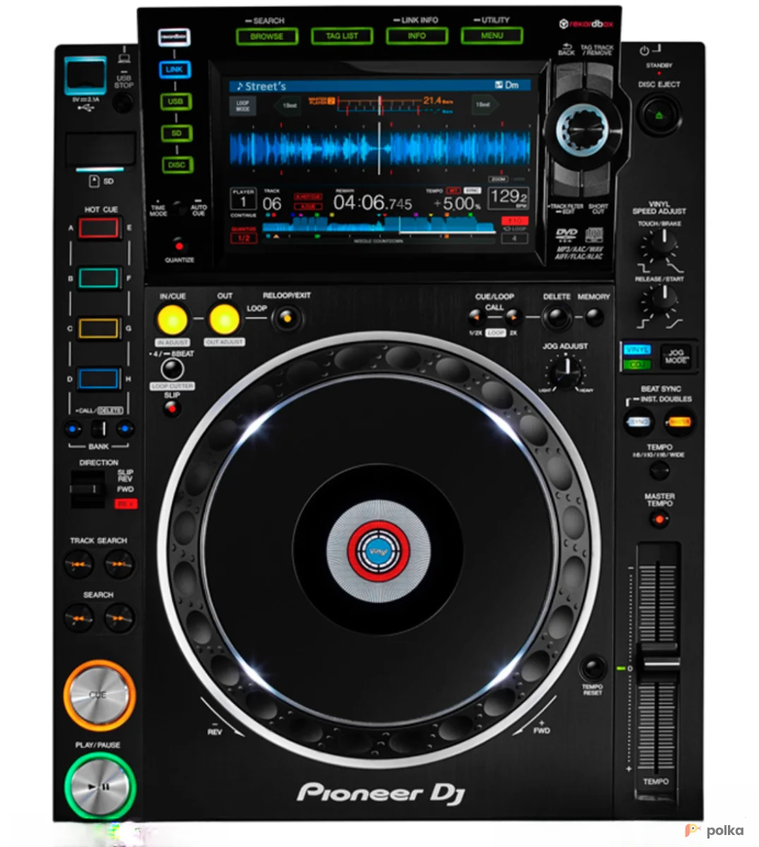 Возьмите Проигрыватель PIONEER CDJ-2000NXS2 напрокат (Фото 1) в Санкт-Петербурге
