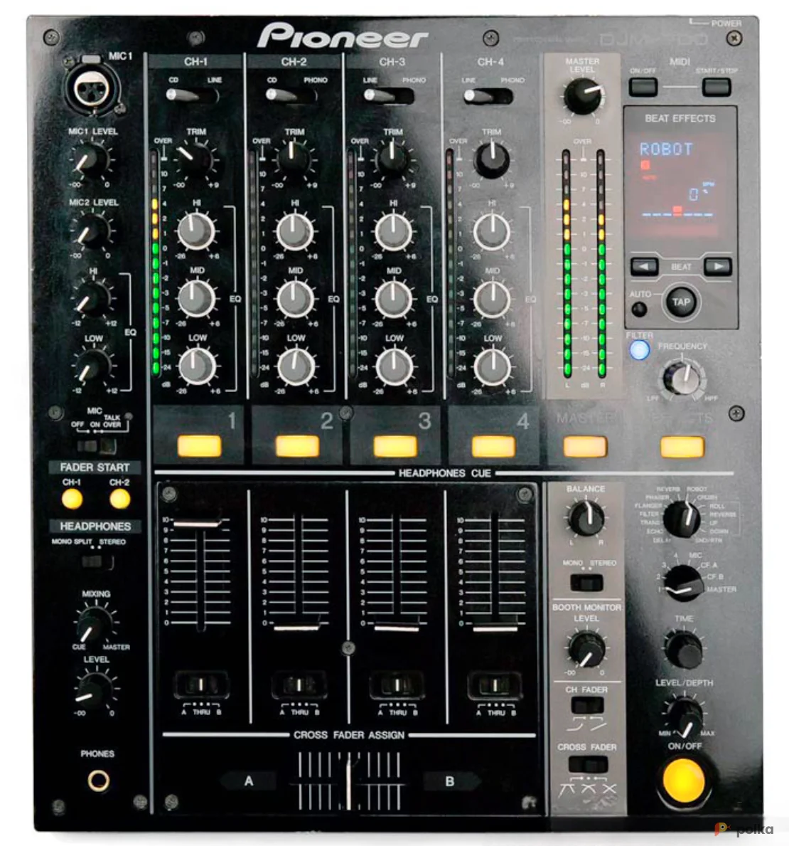 Возьмите Микшер PIONEER DJM-700 напрокат (Фото 1) в Санкт-Петербурге